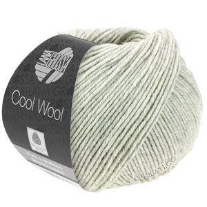 Lana Grossa COOL WOOL   Uni/Melange/Neon | 0443-gris clair chiné