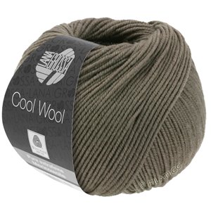 Lana Grossa COOL WOOL   Uni/Melange/Neon | 0558-brun gris