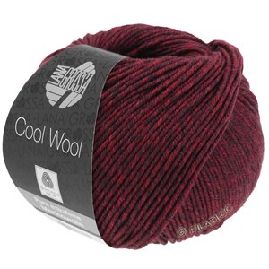 Lana Grossa COOL WOOL   Uni/Melange/Neon | 7152-rouge vin