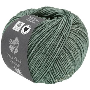 Lana Grossa COOL WOOL Vintage | 7368-gris vert
