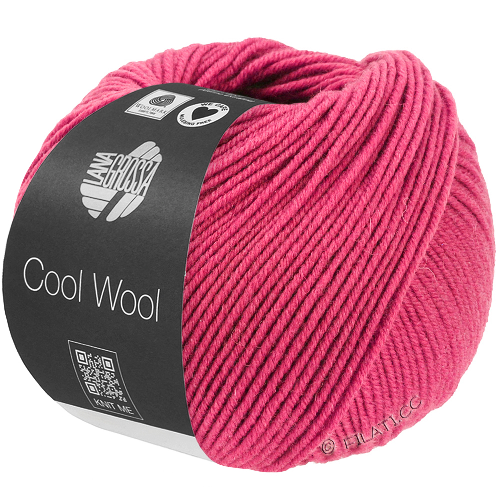 Lana Grossa COOL WOOL Mélange (We Care) | 1496-rose vif chiné