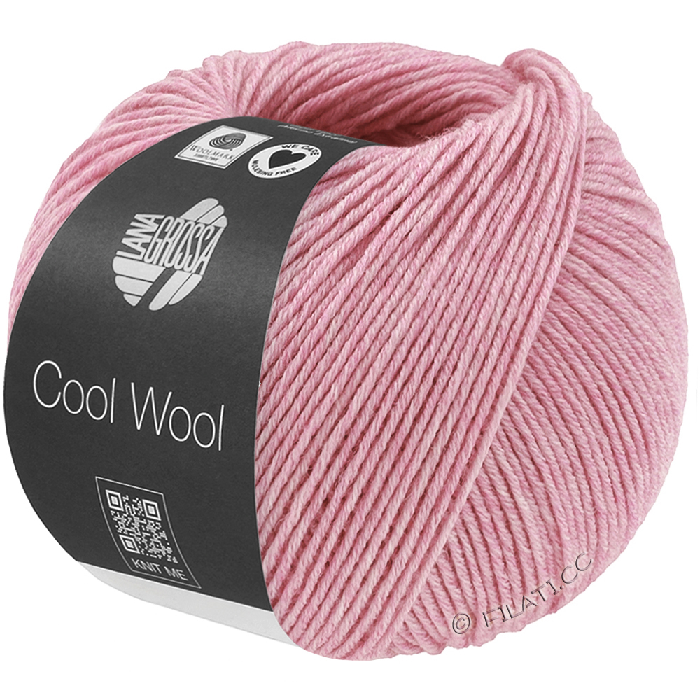 Lana Grossa COOL WOOL Mélange (We Care) | 1497-rose chiné