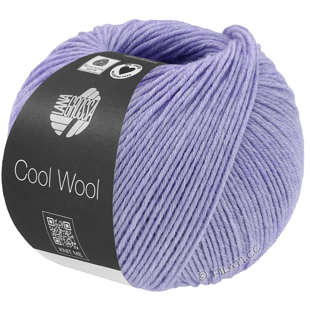Lana Grossa COOL WOOL Mélange (We Care) | 1498-pourpre chiné