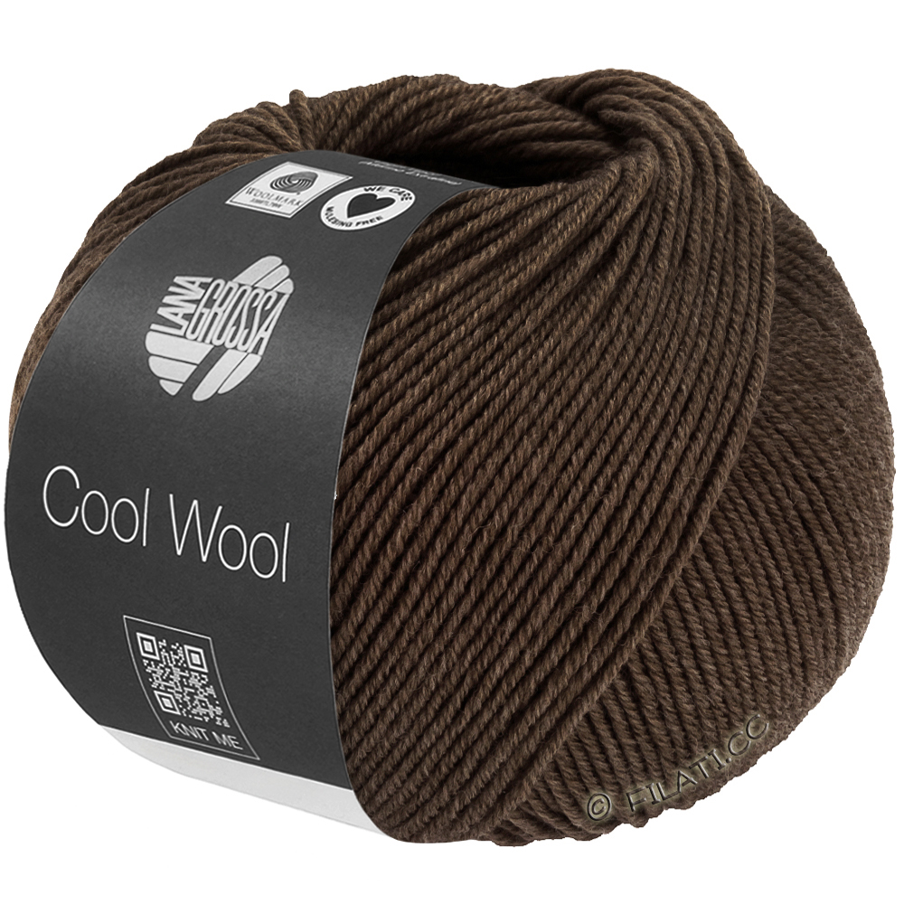 Lana Grossa COOL WOOL Mélange (We Care) | 1509-brun gris chiné