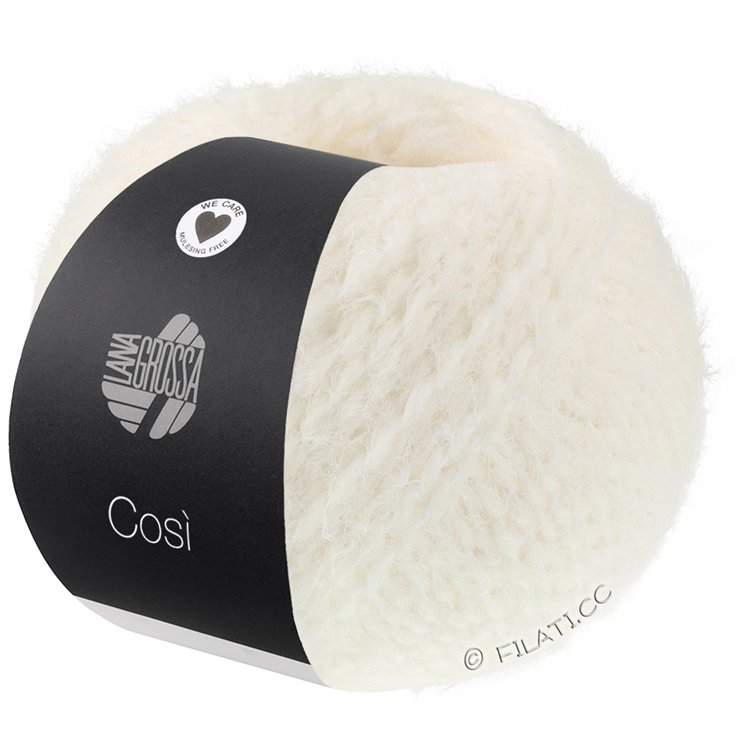 Lana Grossa COSÌ | 01-blanc