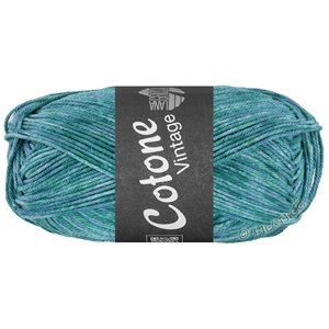 Lana Grossa COTONE Vintage | 267-turquoise/aigue marine chiné