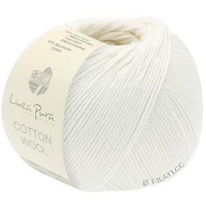 Lana Grossa COTTON WOOL (Linea Pura) | 11-blanc