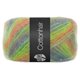 Lana Grossa COTTONHAIR | 102-orange/vert/vert jaune/violet bleu/brun gris