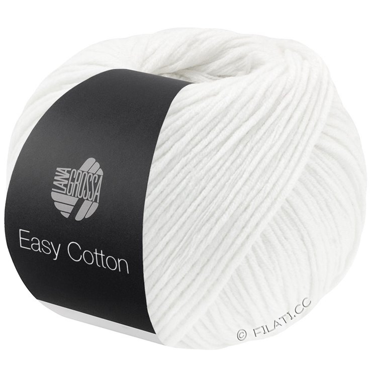 Lana Grossa EASY COTTON | 01-blanc