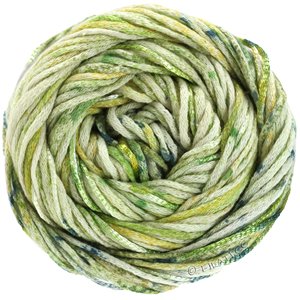 Lana Grossa ECCO Print | 103-vert tendre/vert clair/vert jaune/vert mousse/orange clair