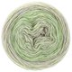 Lana Grossa ECOPUNO Dégradé | 405-vert tendre/vanille/gris clair
