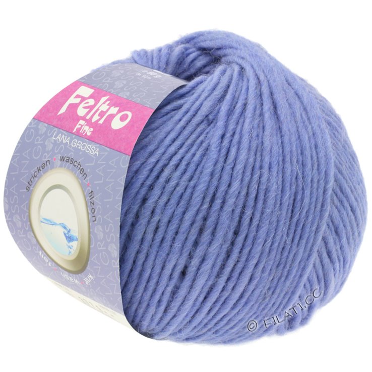 Lana Grossa FELTRO Fine | 01-bleu comme violettes