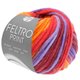 Lana Grossa FELTRO Print | 0388-saumon/framboise/pourpre/orange/bordeaux