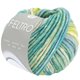 Lana Grossa FELTRO Rigato | 623-vert tendre/vert jaune/bleu clair/pétrole