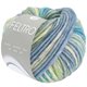 Lana Grossa FELTRO Rigato | 624-bleu tendre/turquoise/bleu ciel/gris vert