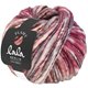 Lana Grossa FLAMY (lala BERLIN) | 103-fuchsia/rouille/gris/écru chiné
