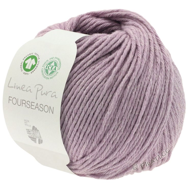 Lana Grossa FOURSEASON (Linea Pura) | 17-gris pourpre