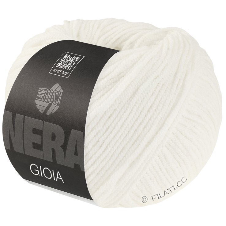 Lana Grossa GIOIA (Nera) | 01-blanc