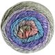 Lana Grossa GOMITOLO COLLINA | 1022-gris clair/gris pourpre/violet/turquoise/rose