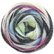 Lana Grossa GOMITOLO MOLTO | 607-écru/gris/rose vif/bleu/vert/jaune/anthracite