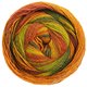Lana Grossa GOMITOLO MOLTO | 616-beau vert Tilleul/vert clair/vert foncé/brun rouge/orange brun