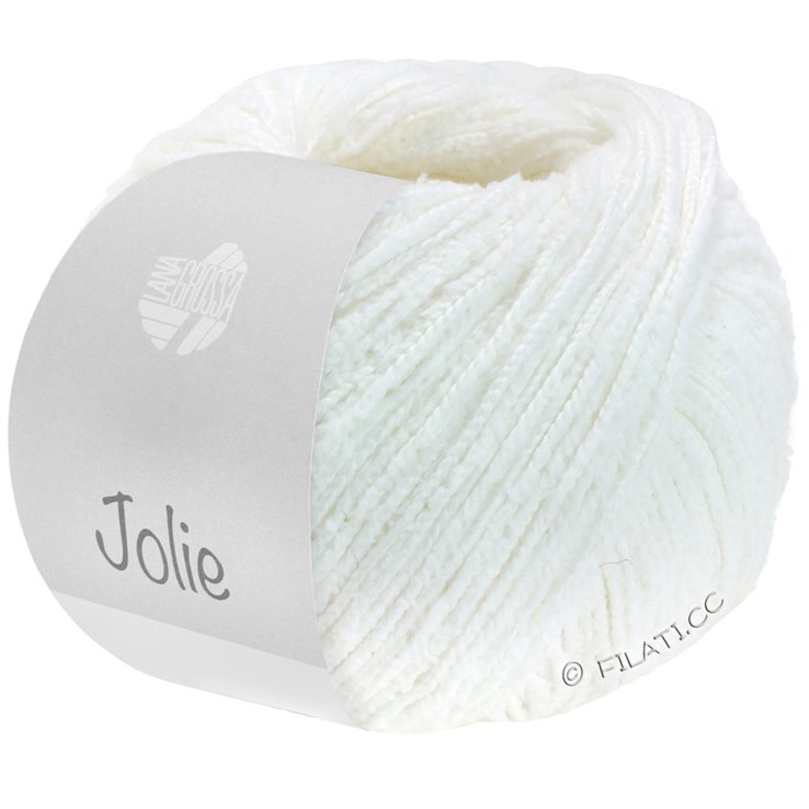 Lana Grossa JOLIE Uni & Dégradé | 001-blanc