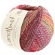 Lana Grossa LANDLUST DIE SOCKENWOLLE PRINT | 211-rouge vin/rouge cerise/lilas/mauve/jaune/vert/vert foncé/marine chiné