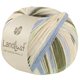 Lana Grossa LANDLUST DIE SOCKENWOLLE | 722-forêt verte/écru/bleu ciel/beige clair/jade rayé