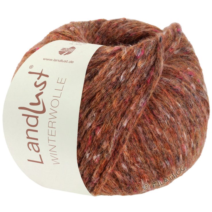 Lana Grossa LANDLUST WINTERWOLLE Tweed | 101-rouille chiné