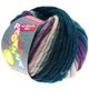 Lana Grossa LEI Mouliné/Color Mix/Spray (Ragazza) | 152-pétrole/nature/violet/rouge foncé