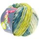 Lana Grossa LEI Mouliné/Color Mix/Spray (Ragazza) | 260-écru/jaune citrus/pétrole/vert