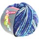Lana Grossa LEI Mouliné/Color Mix/Spray (Ragazza) | 324-violet bleu/turquoise/pétrole foncé/écru