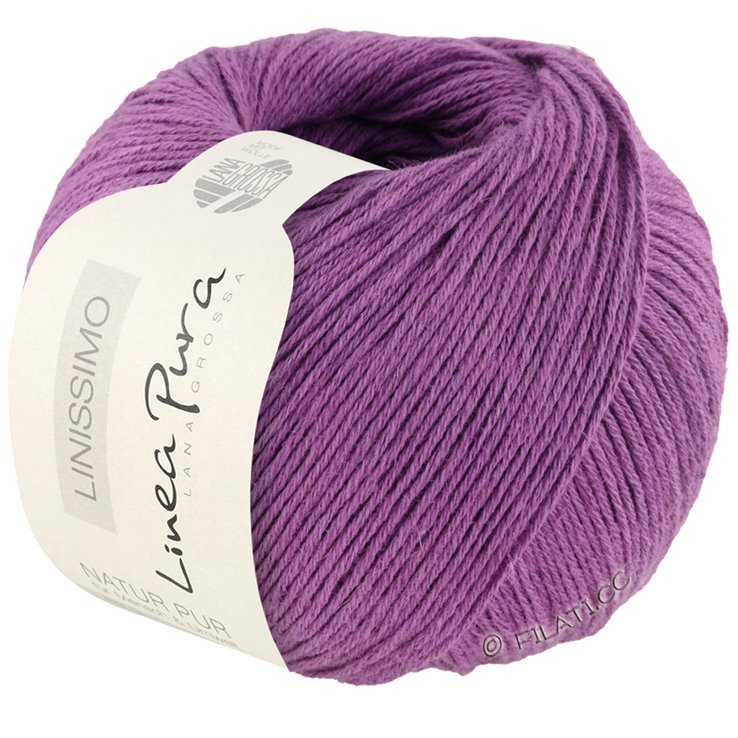 Lana Grossa LINISSIMO (Linea Pura) | 05-pourpre lilas