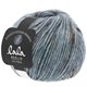 Lana Grossa LOVELY COTTON Inserto (lala BERLIN) | 104-gris bleu/bourgogne