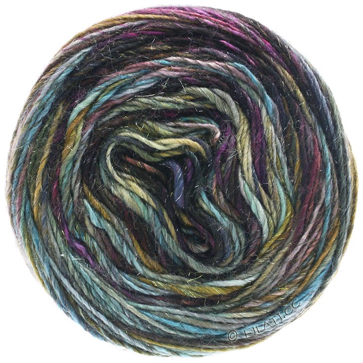 Lana Grossa LUCIA | 201-gris/beige/olive/lilas/anthracite/terre d'ombre