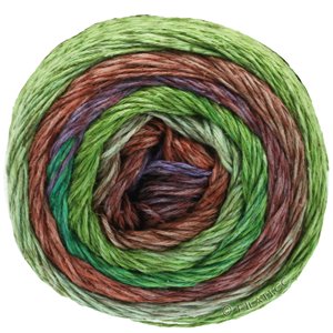 Lana Grossa MARE (Linea Pura) | 12-menthe/rouille/marron/bleu/turquoise/vert/pistache