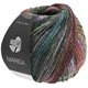 Lana Grossa MARISA | 08-turquoise gris/kaki/terre cuite/vert clair/mûre