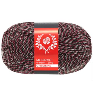 Lana Grossa MEILENWEIT 6-FACH 150g Christmas Snow Flake