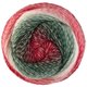 Lana Grossa GOMITOLO (Christmas Edition) | 114-rouge/écru/vert blanc/vert foncé/mûre/Blanc rouge rayé