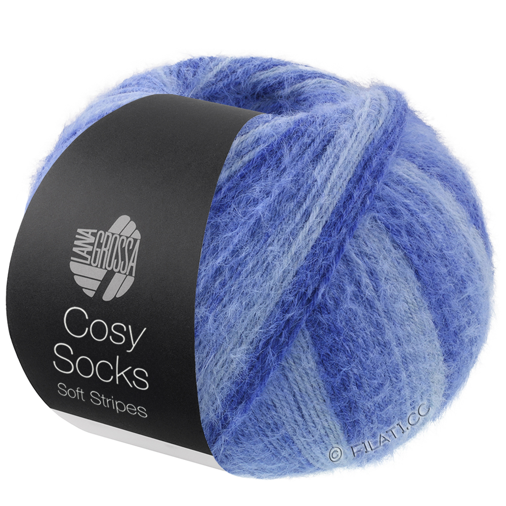Lana Grossa MEILENWEIT 100g Cosy Socks Soft Stripes