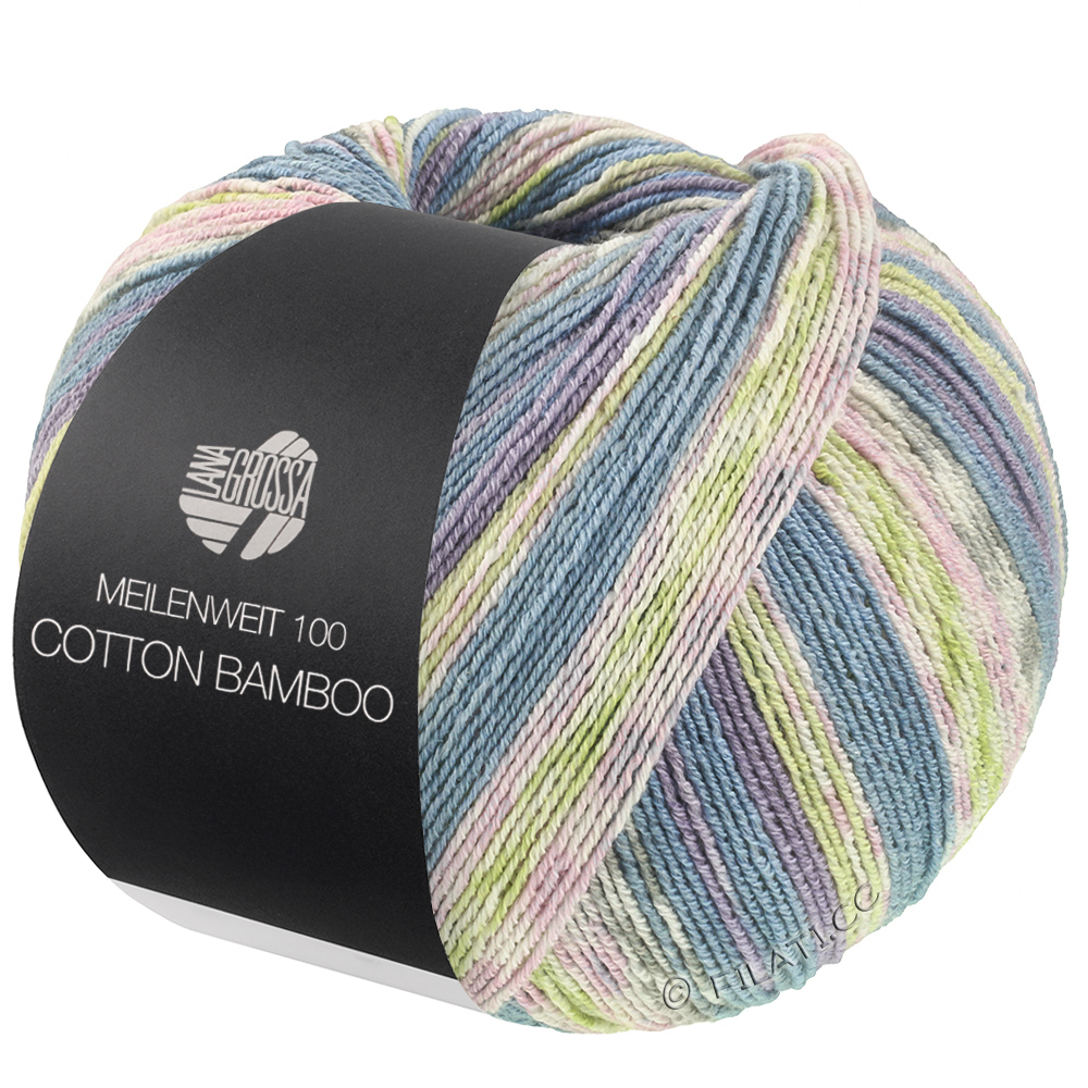 Lana Grossa MEILENWEIT 100g Cotton Bamboo Canario