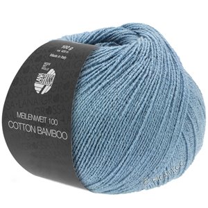 Lana Grossa MEILENWEIT 100g Cotton Bamboo | 12-bleu gris