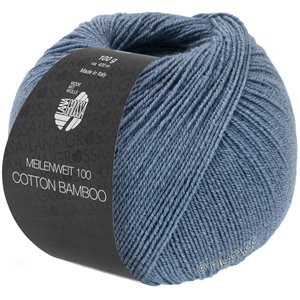 Lana Grossa MEILENWEIT 100g Cotton Bamboo | 34-bleu jean