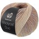 Lana Grossa MEILENWEIT 100g Woolycell Duo | 6009-beige/beige sable/gris