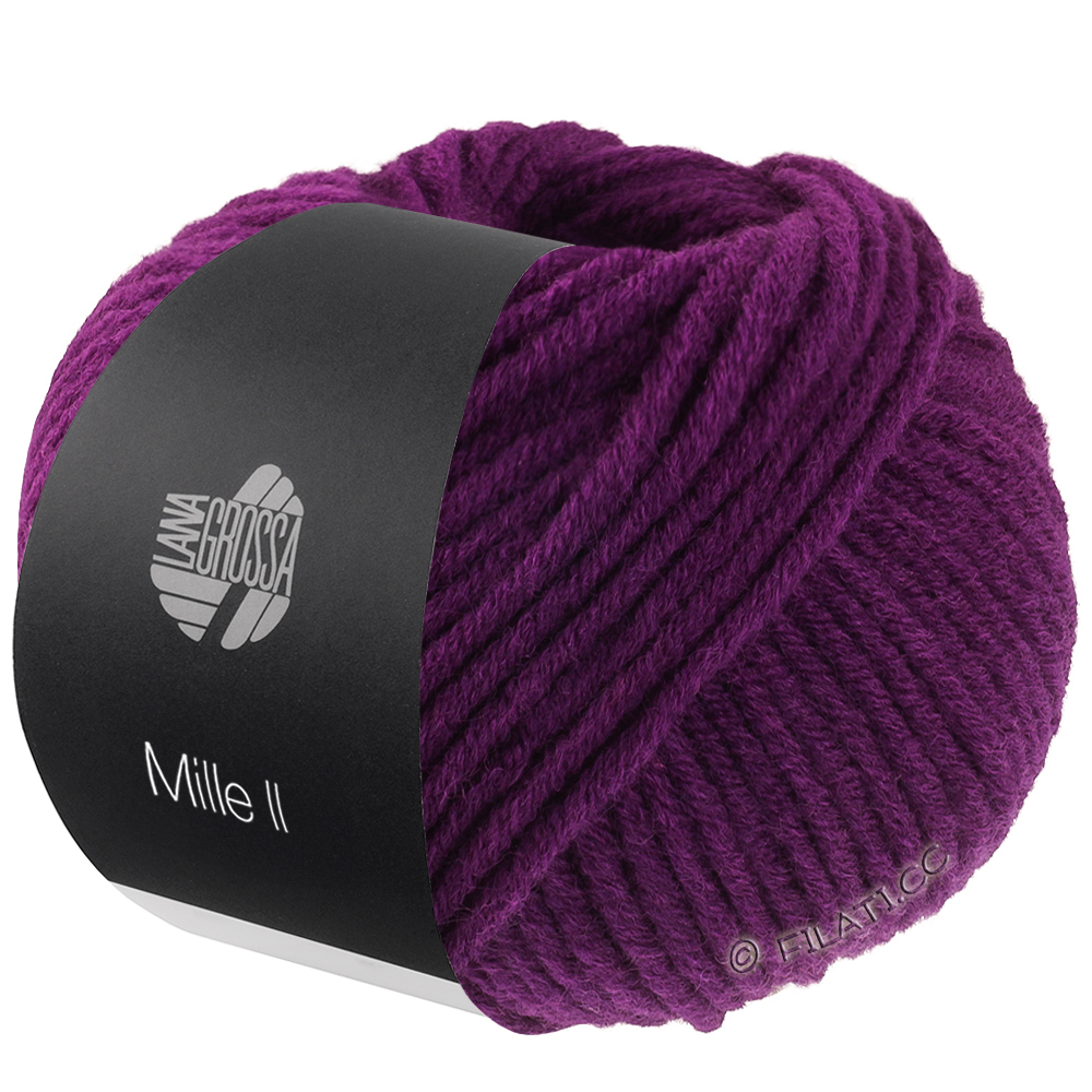Lana Grossa MILLE II | 176-violet foncé