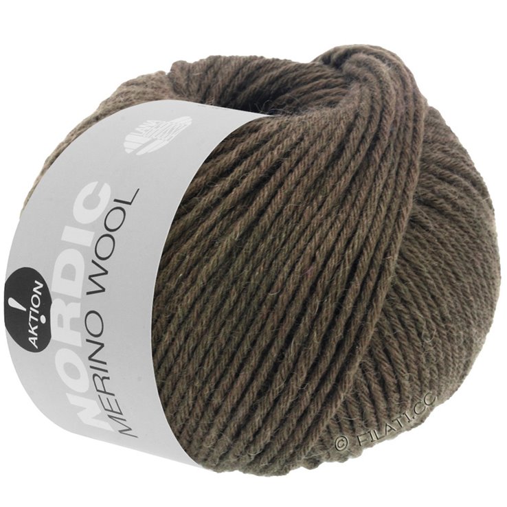 Lana Grossa NORDIC MERINO WOOL Aktion! | 04-brun foncé