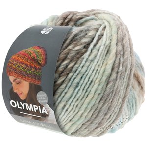 Lana Grossa OLYMPIA Classic | 084-menthe/bleu pastel/beige/blanc/brun gris/gris