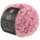 Lana Grossa ORSETTO Moulinè (Nera) | 101-rose vif/écru