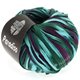 Lana Grossa PARADISO Uni/Print | 103-turquoise/pétrole/aubergine