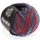 Lana Grossa PARADISO Uni/Print | 301-turquoise/pétrole/brun rouge/prune/rouge brique